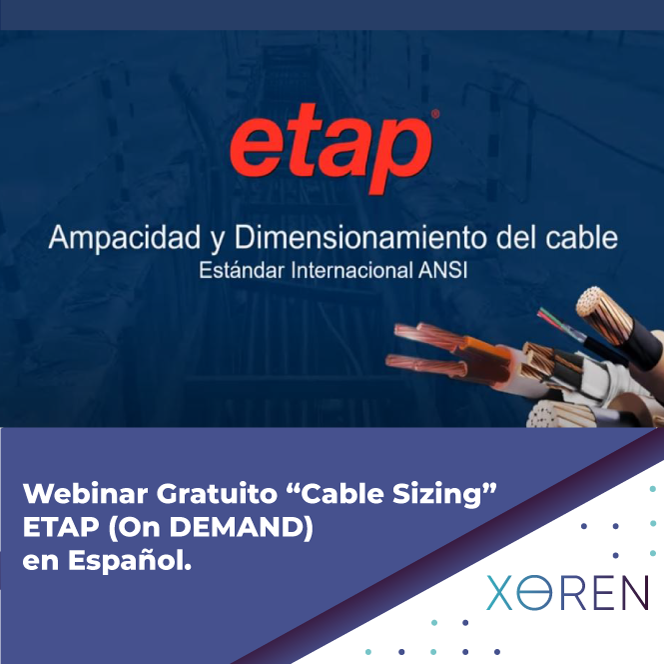Webinar ETAP – “Cable Sizing”